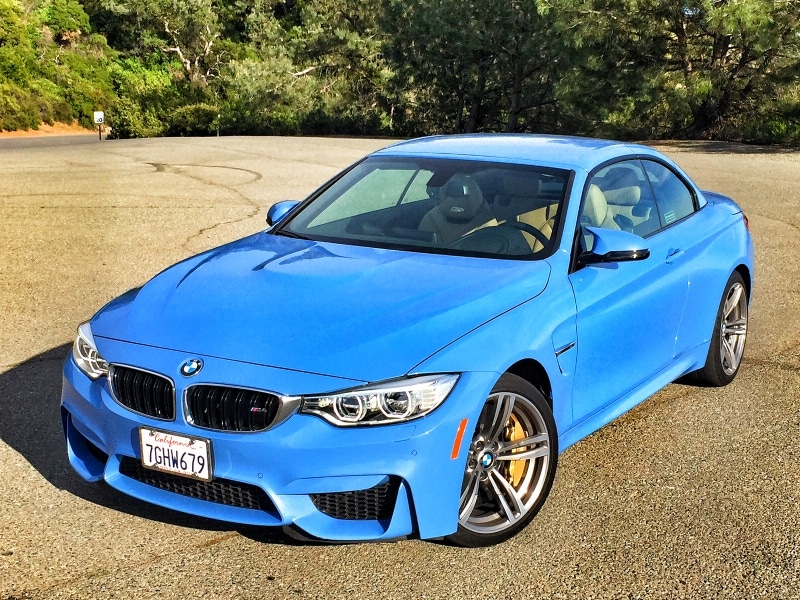 bmw m4 convertible top up