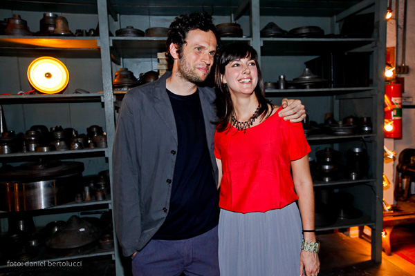Clement Gerard e Juliana Bertolucci