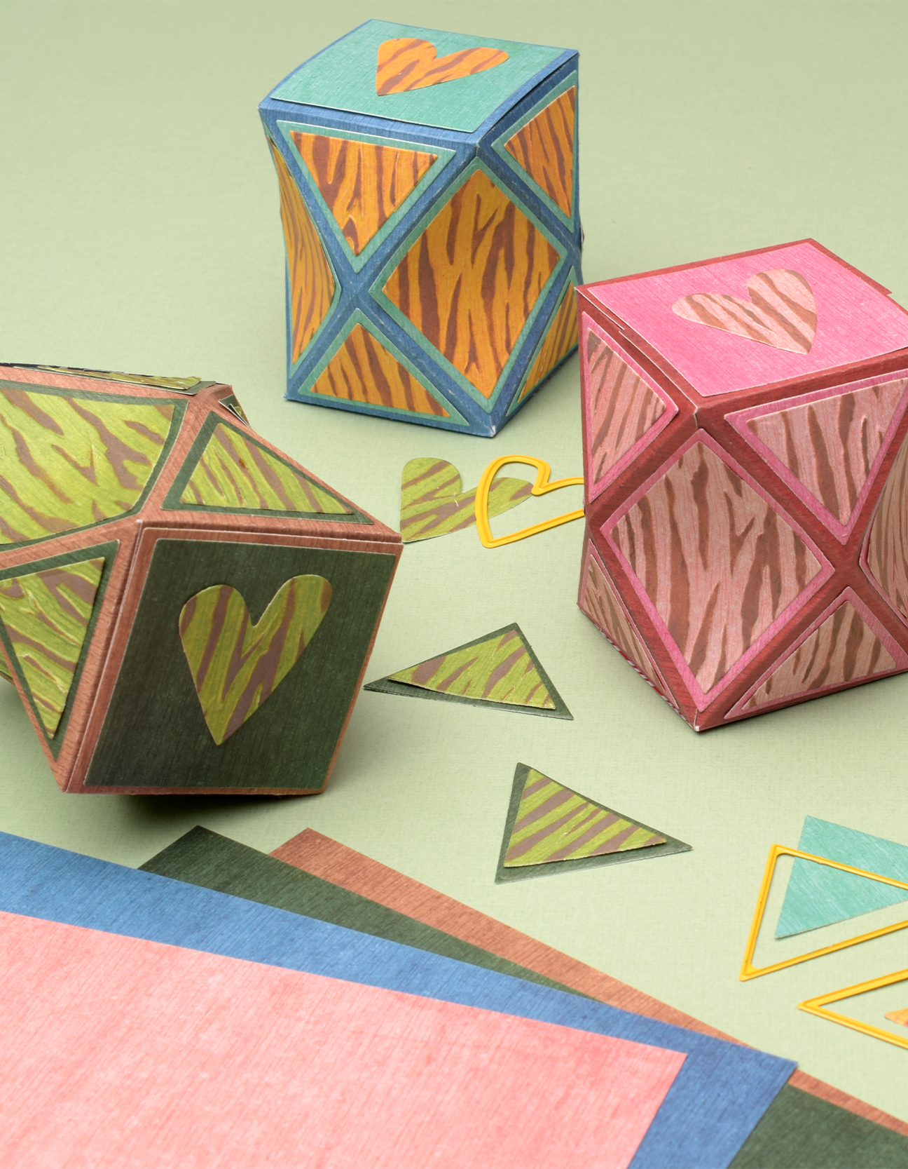 Make your own educational cardstock advent calendar