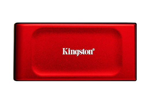 Imagem do produto SSD Externo Kingston XS1000 1TB - Vermelho em Americanas