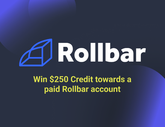 <p>Get Your $250 Dollar Rollbar Credit</p>
