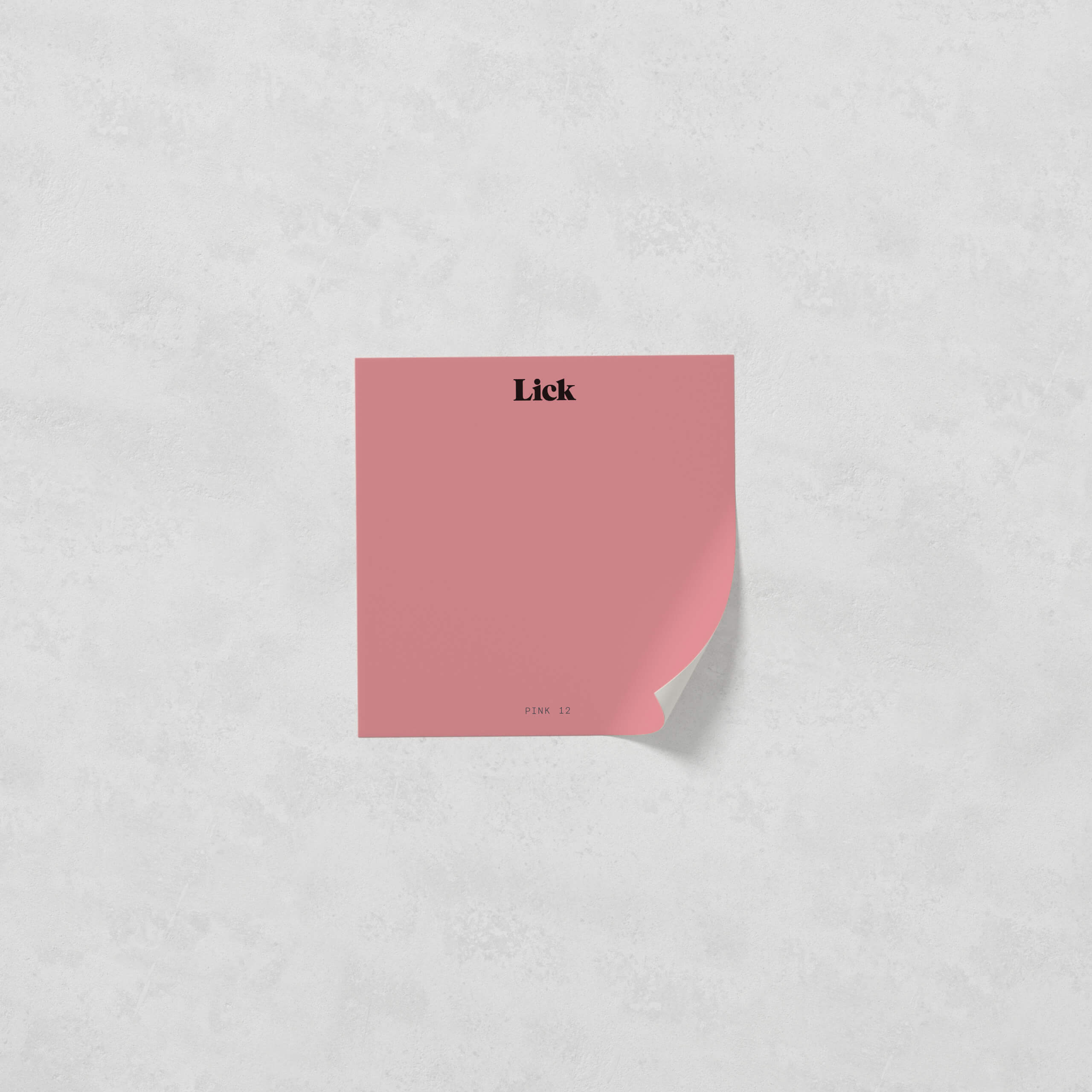 Pink 12: Deep Pink Paint - Peel-and-Stick Sample | Lick