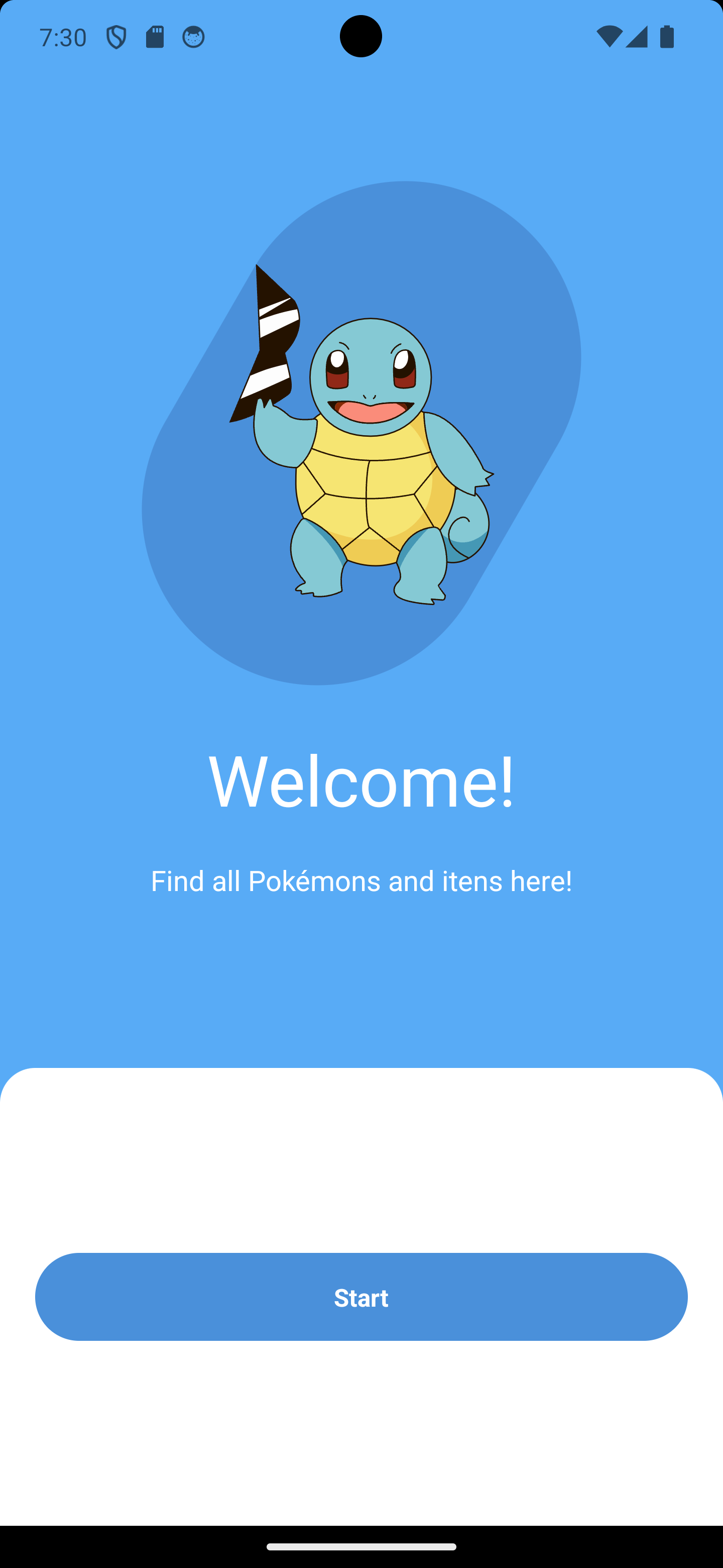 Image: Welcome Screen