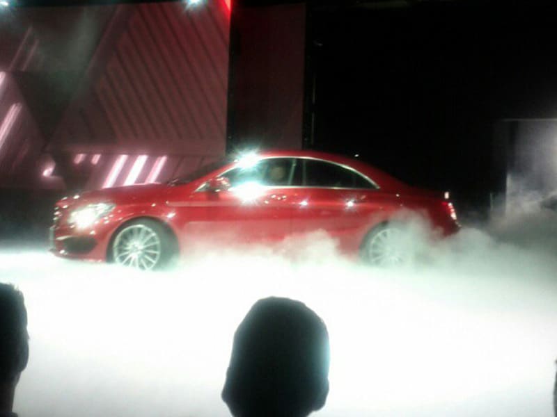 2014 LA Auto Show mercedes cla debut 