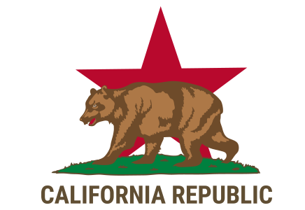 California state bear and star logo