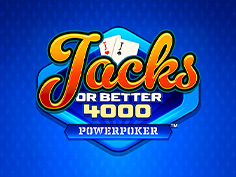 Jacks Or Better 4000 Powerpoker