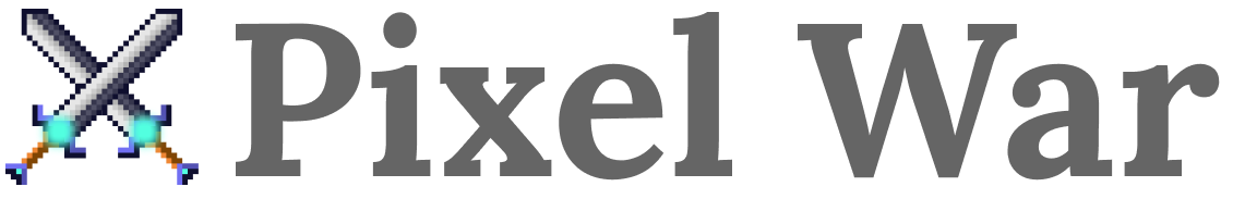 Pixel War logo