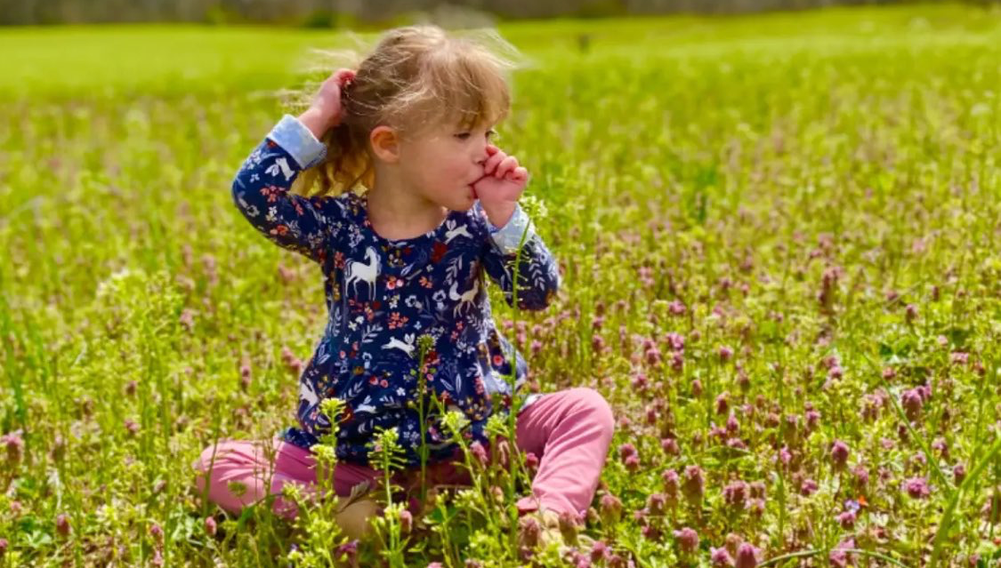 Charlee in a Field