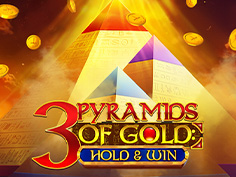 3 Pyramids Of Gold: Hold And Win