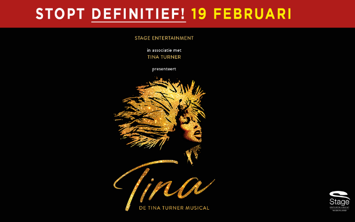Tina- De Tina Turner Musical - tot 50% voordeel