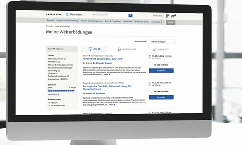 Haufe Steuer Office Kanzlei-Edition Screenshot