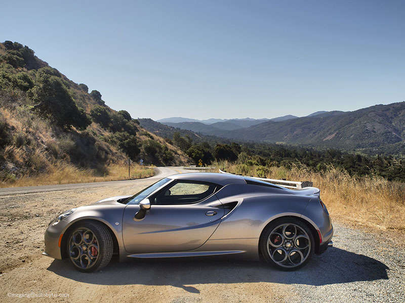 2015 Alfa Romeo 4C ・  Photo by Megan Green