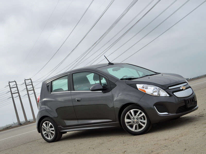 2015 chevrolet deals spark ev review