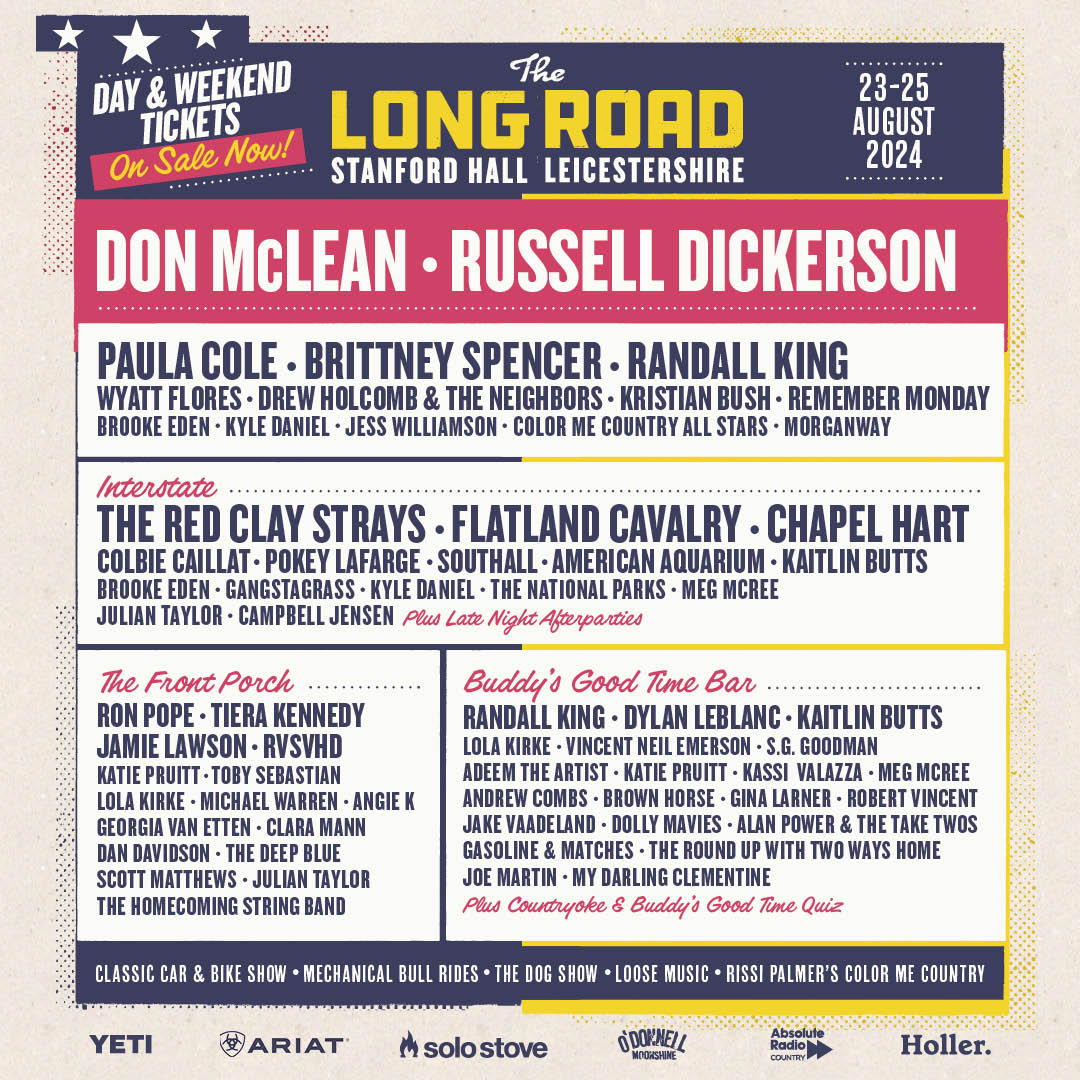 THE LONG ROAD FESTIVAL REVEALS SATURDAY HEADLINER | America-uk.com