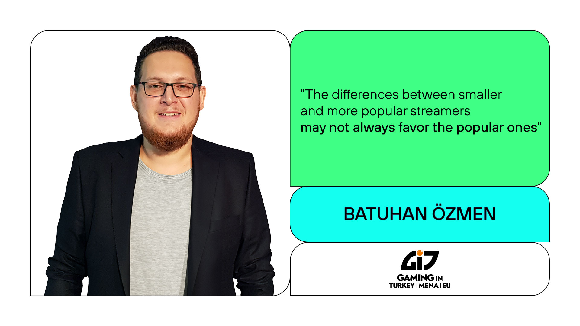 Streamer managers around the world | Batuhan Özmen - Gaming in Turkey | MENA | EU