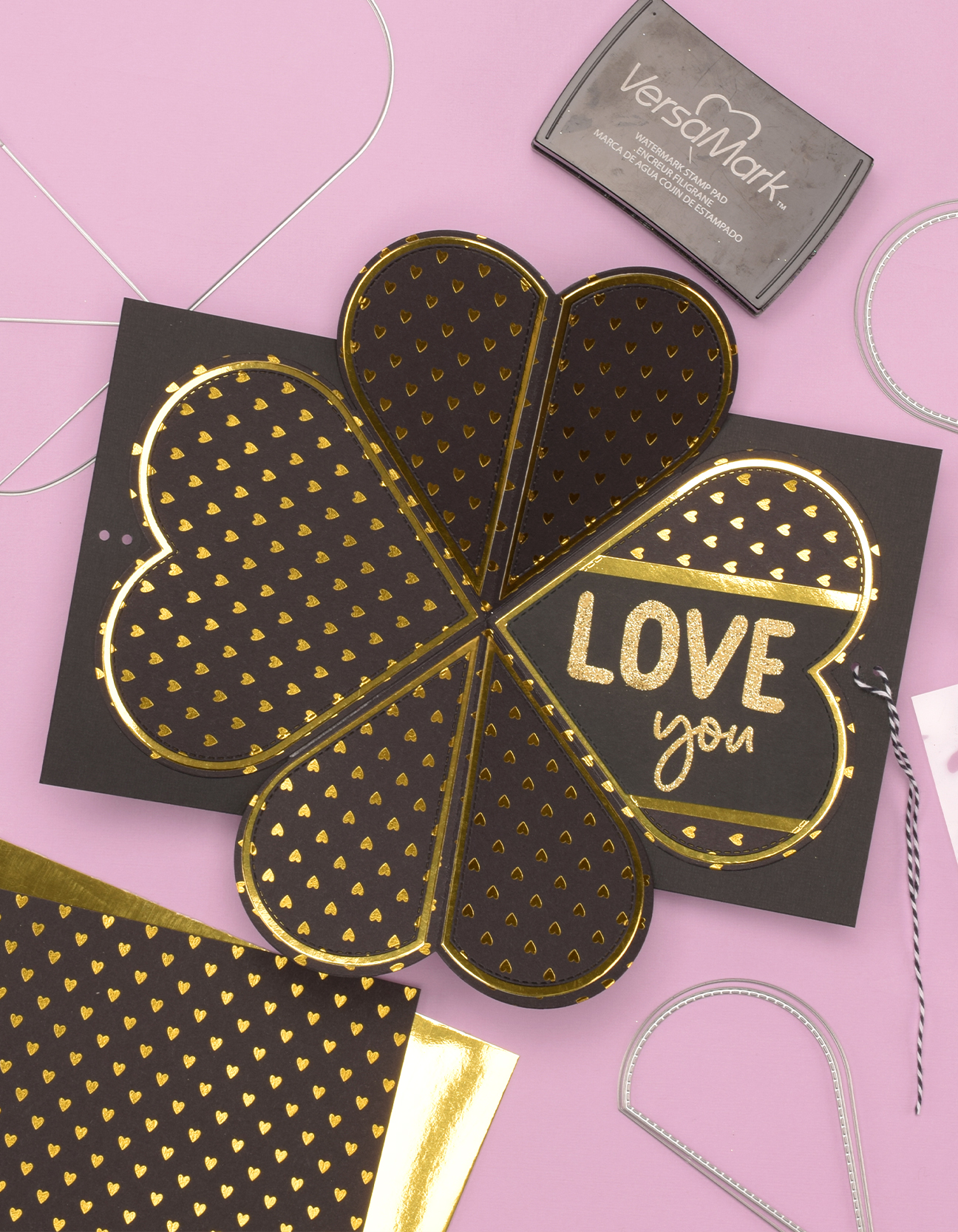 Creating a Pop-up Card with a Heart | DIY