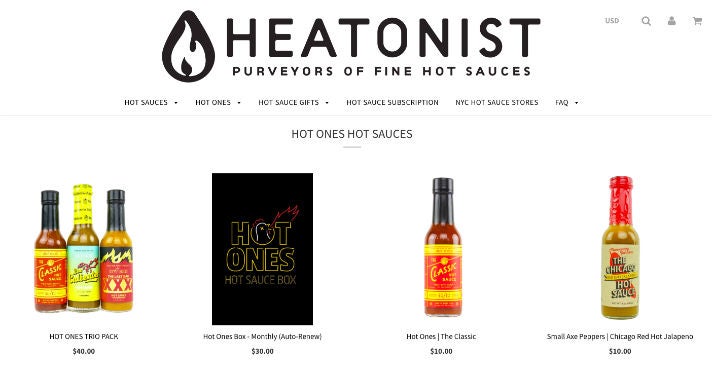 Hot Ones Saucen Heatonist