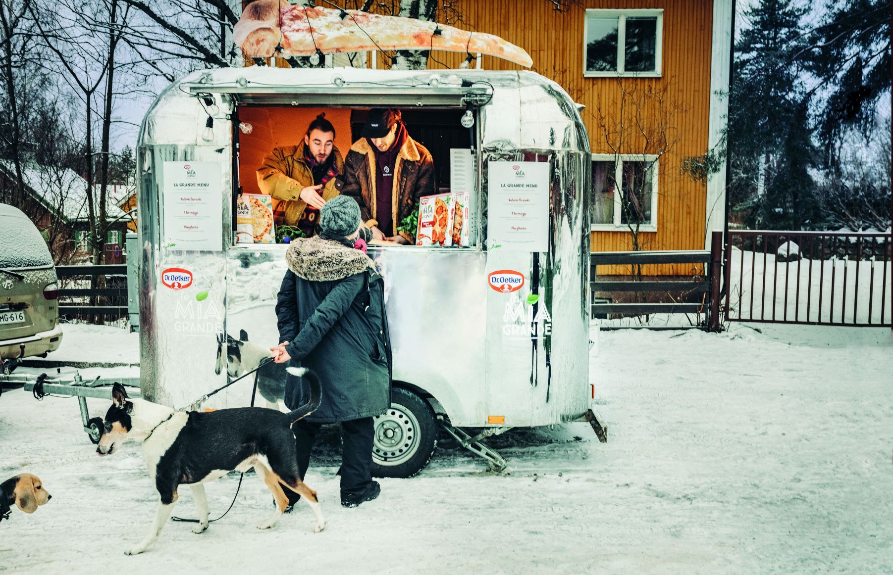Dr. Oetker Finnland – Pizza im Schnee
