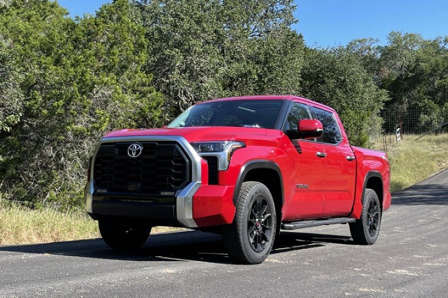 2022 Toyota Tundra Front Quarter ・  Photo by Nicole Wakelin