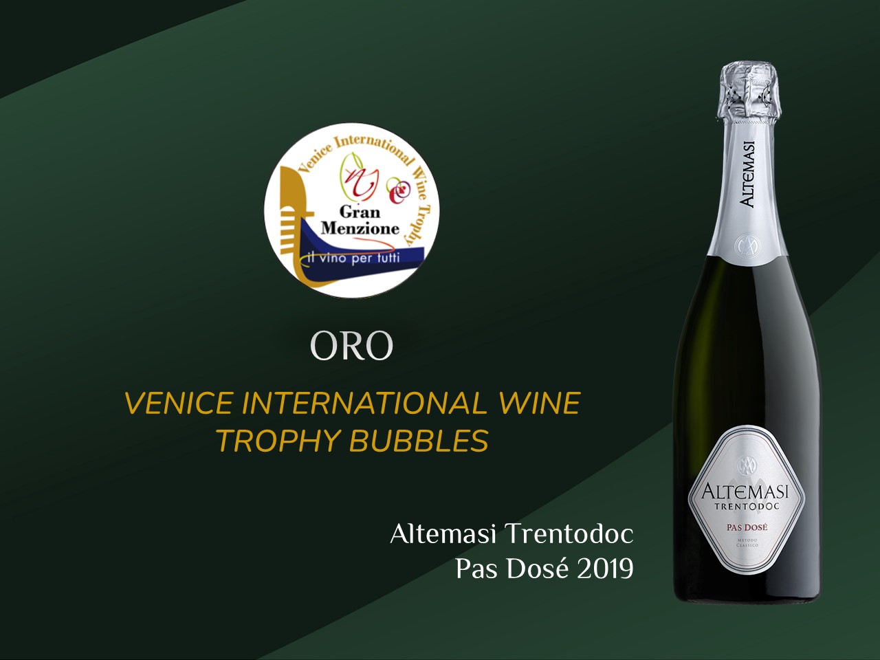 MEDAGLIA D'ORO PER ALTEMASI PAS DOSE' 