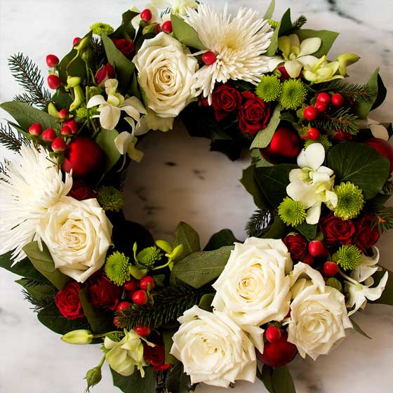 Christmas deals flower decorations