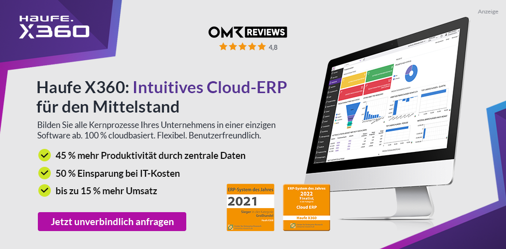 Mehr zu Haufe X360 erfahren