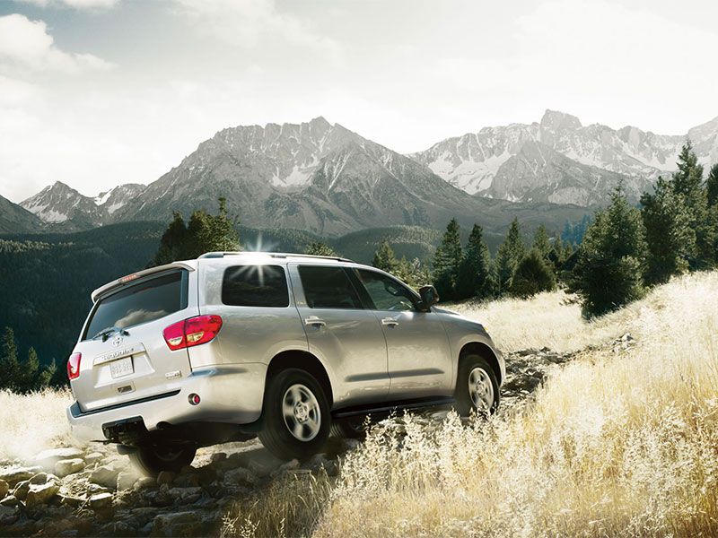 2017 Toyota Sequoia exterior off road ・  Photo by Toyota 