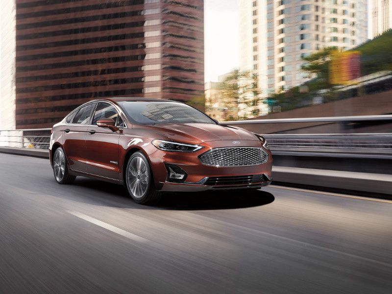 2019 Ford Fusion Hybrid Titanium ・  Photo by Ford 