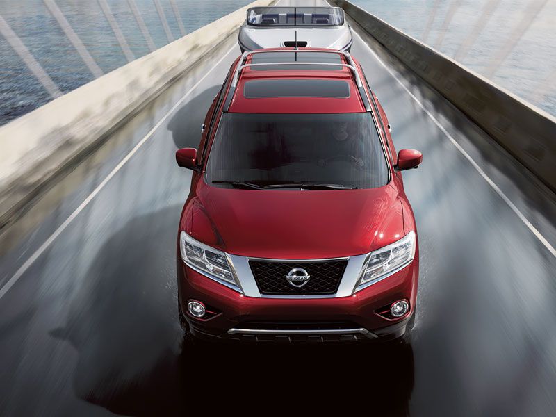 2016 Nissan Pathfinder towing 