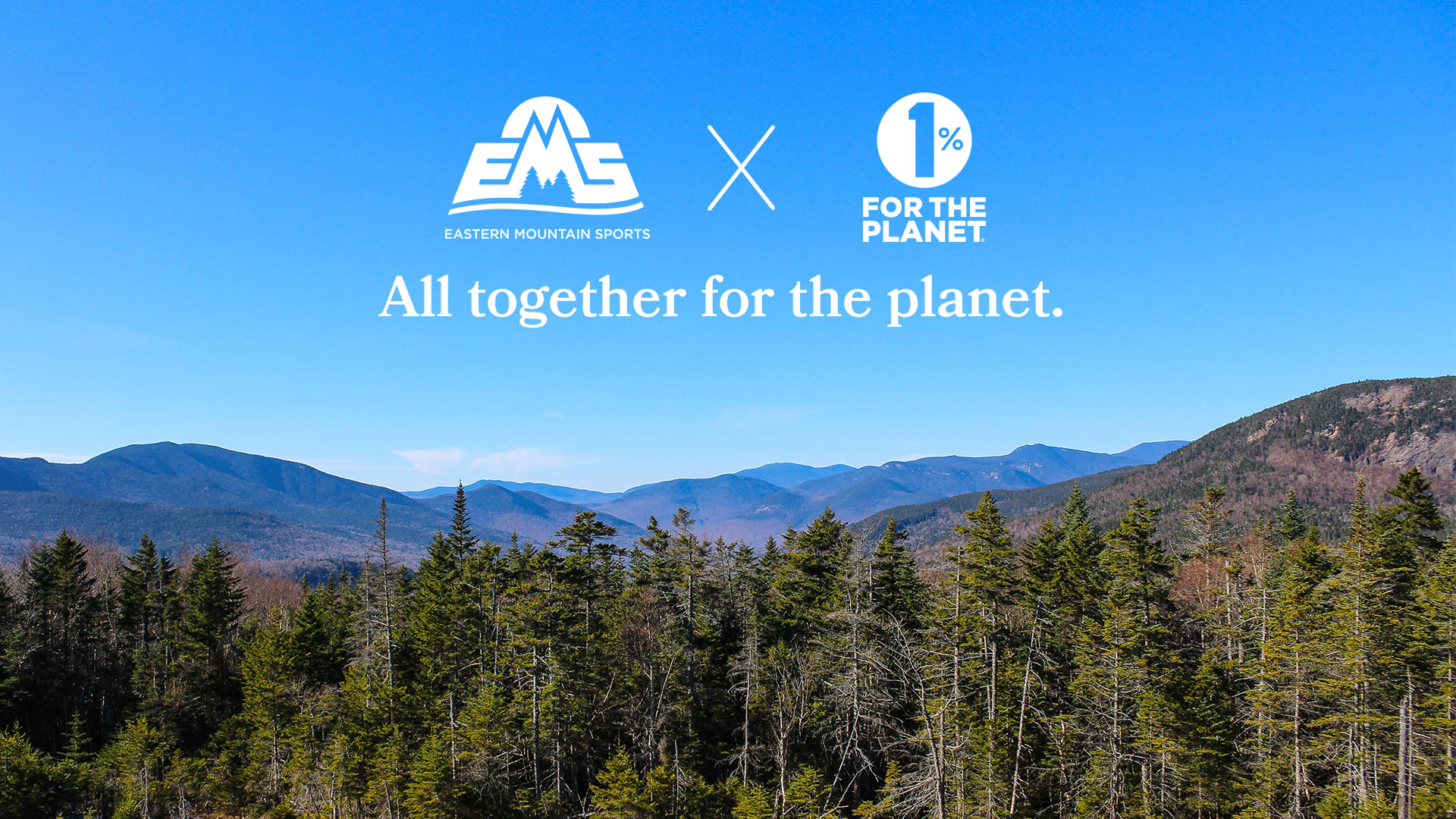 EASTERN MOUNTAIN SPORTS JOINS 1% FOR THE PLANET GLOBAL NETWORK AND