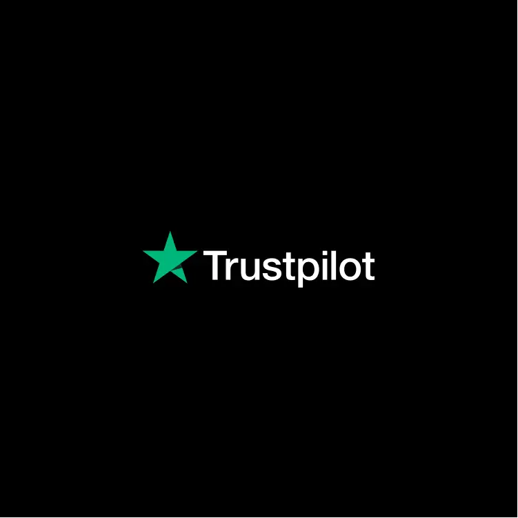 Amazing brand logo showcased on Trustpilot's landing-page