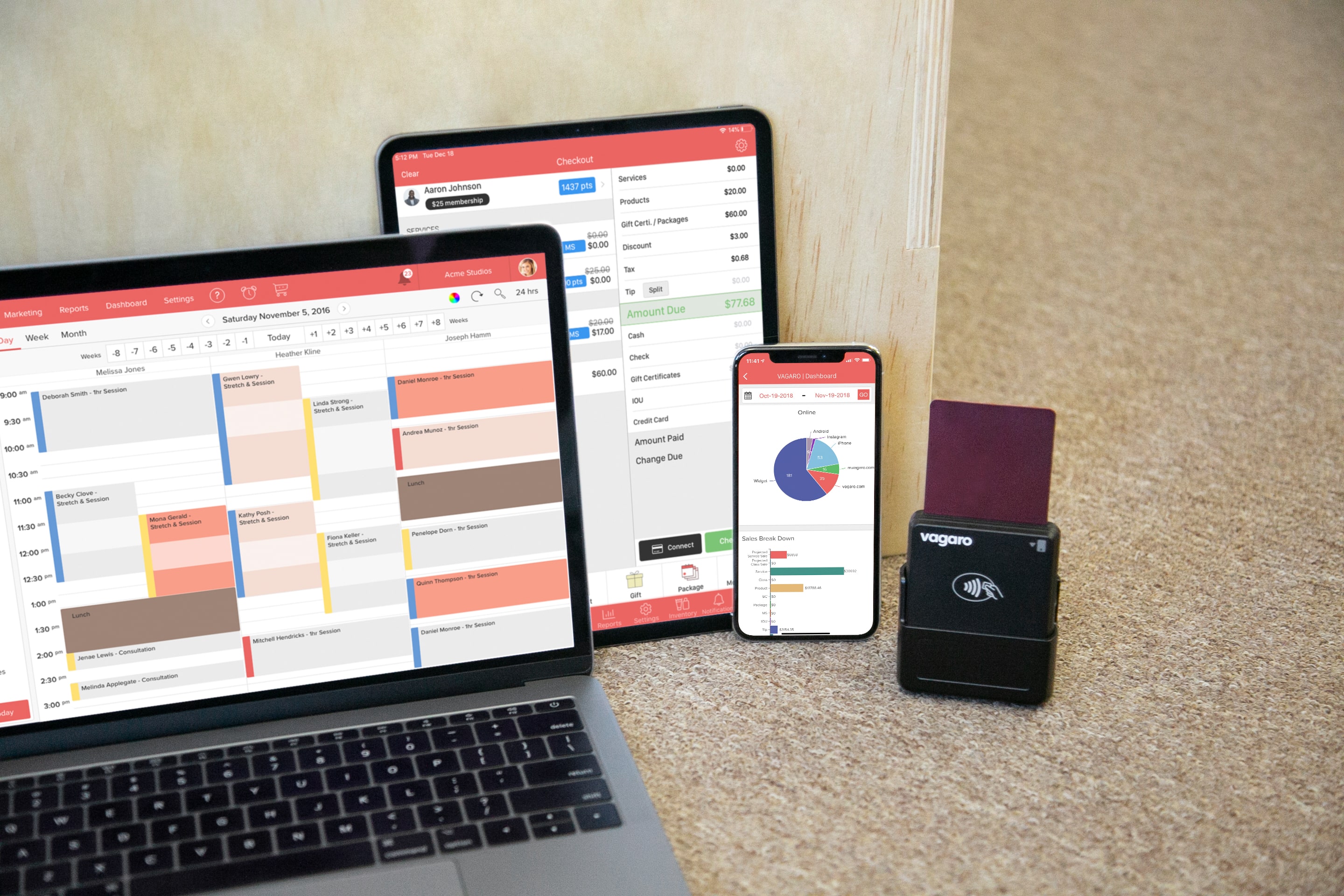 Vagaro vs GlossGenius We're Flexible