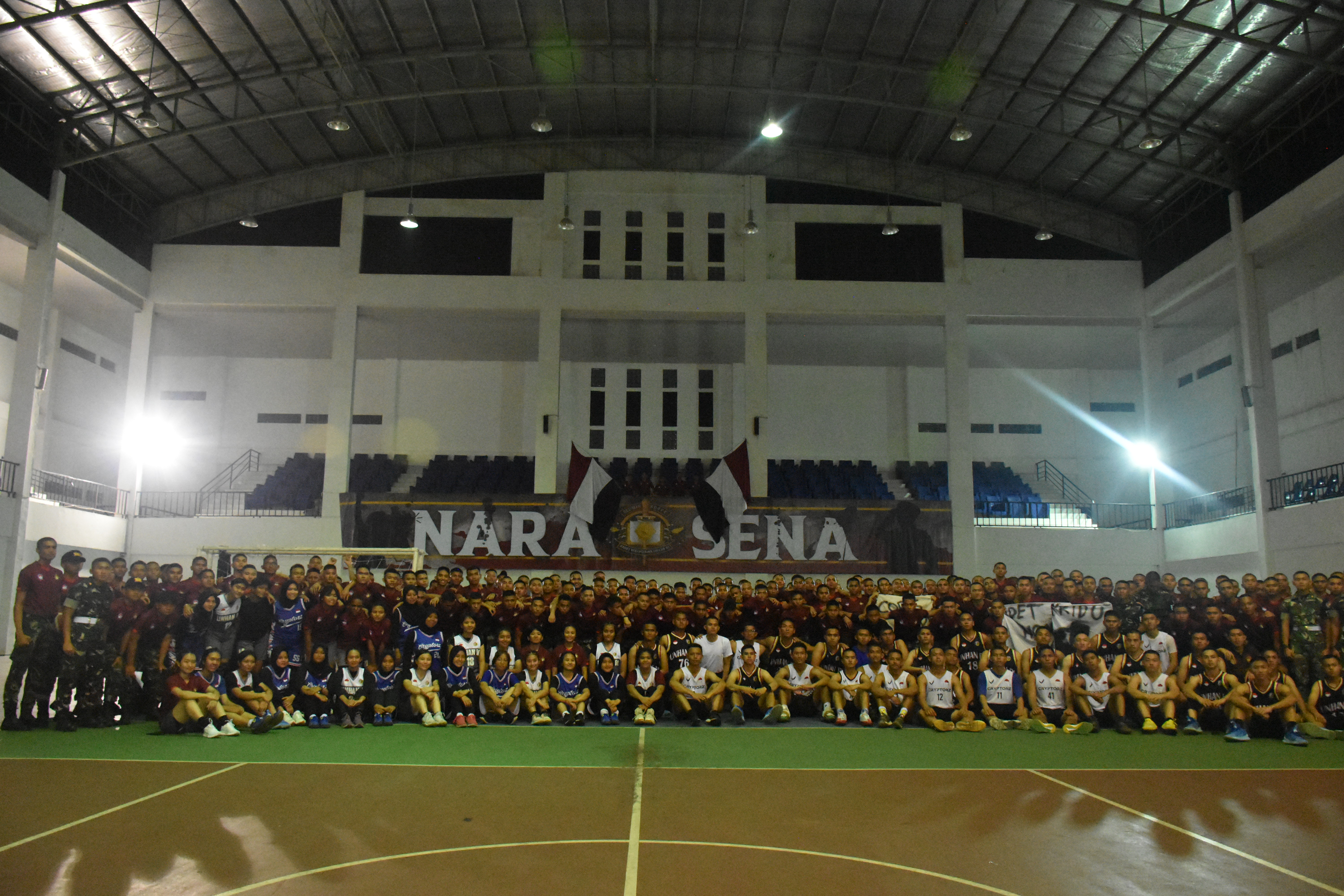 Friendly Match Football And Basketball Republic Of Indonesia Defense University Vs Poltek SSN
