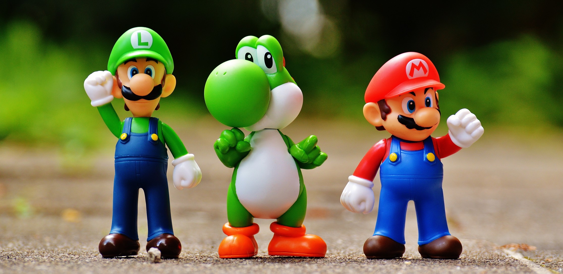 Super Mario figures