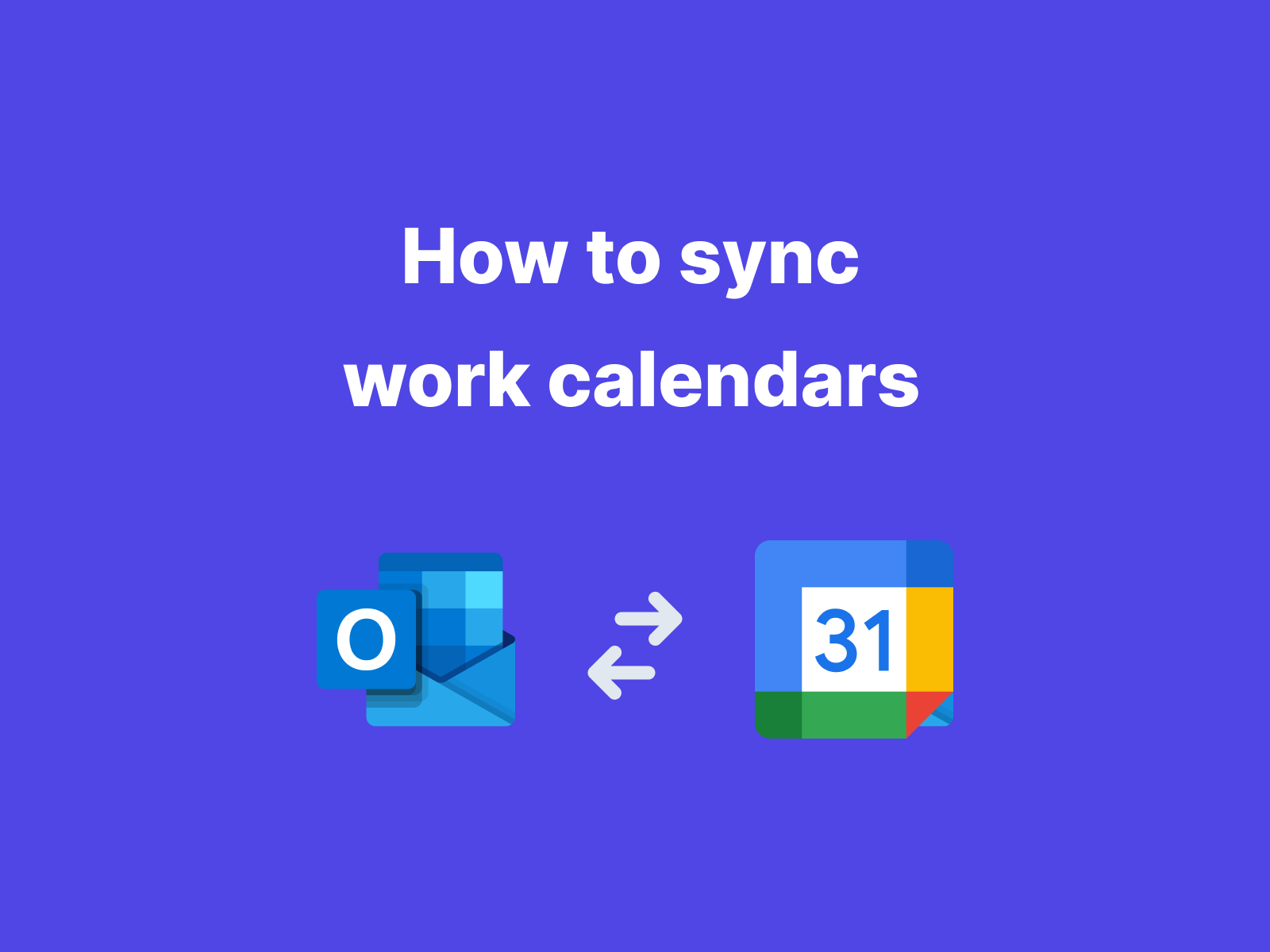 How to Sync Multiple Work Calendars