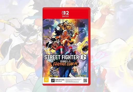 Imagem do produto Street Fighter 6 Years 1-2 Fighters Edition Switch 2 - Físico em Kabum