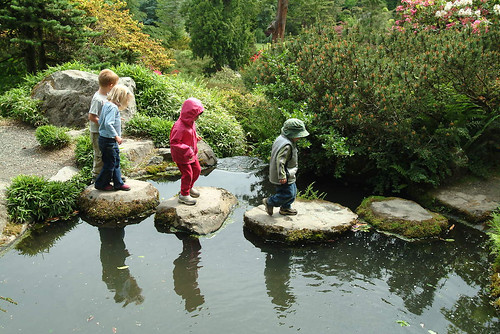 Kids at Kubota Garden, 2003 by Seattle Municipal Archives, on Flickr