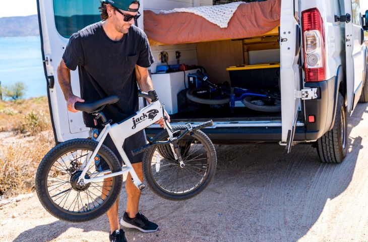 packing an ebike into an rv