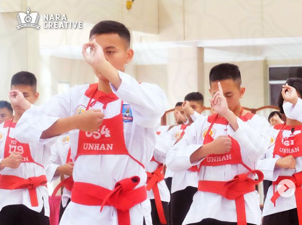 Ujian Kenaikan TIngkat Silat Merpati Putih