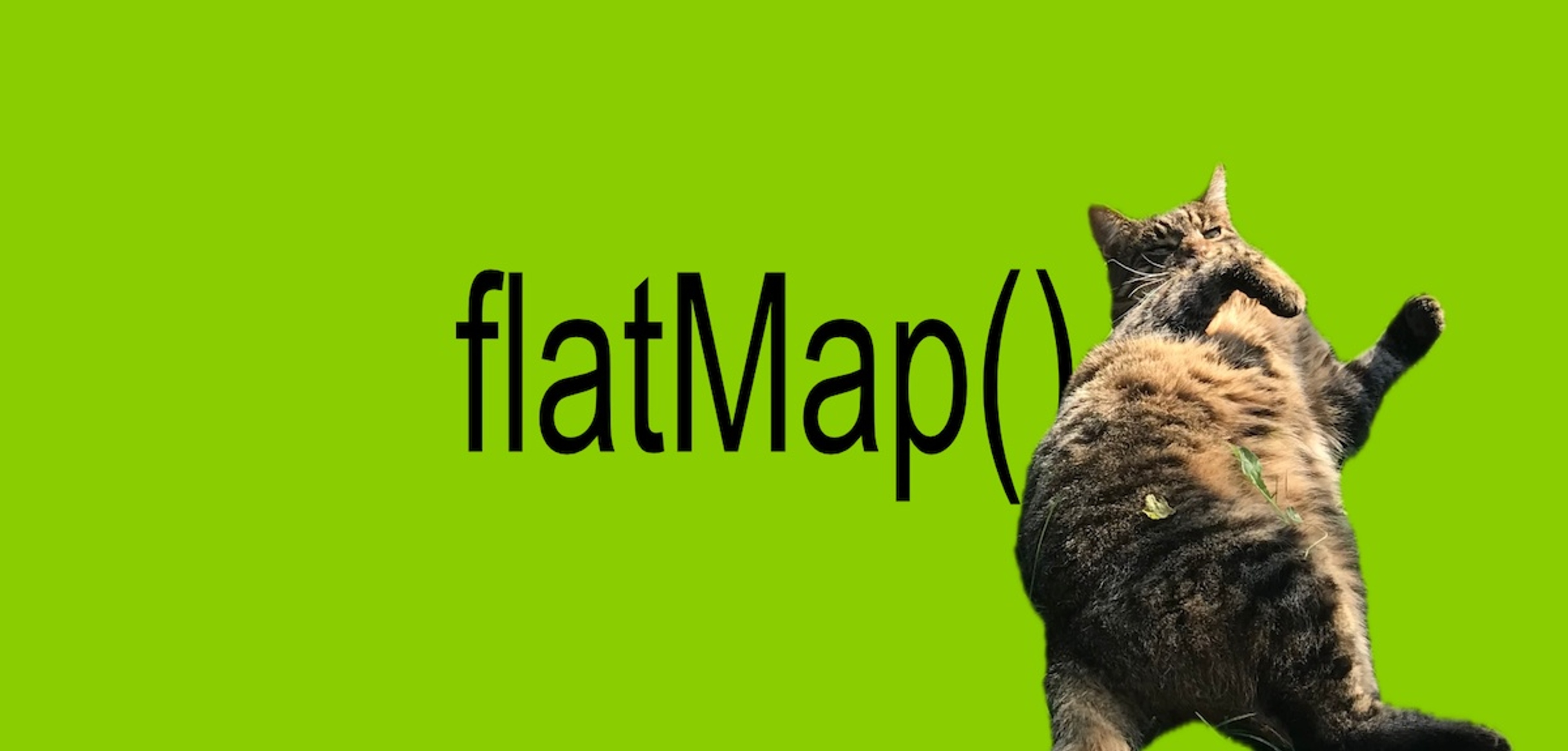 brat cat summer using flatMap()