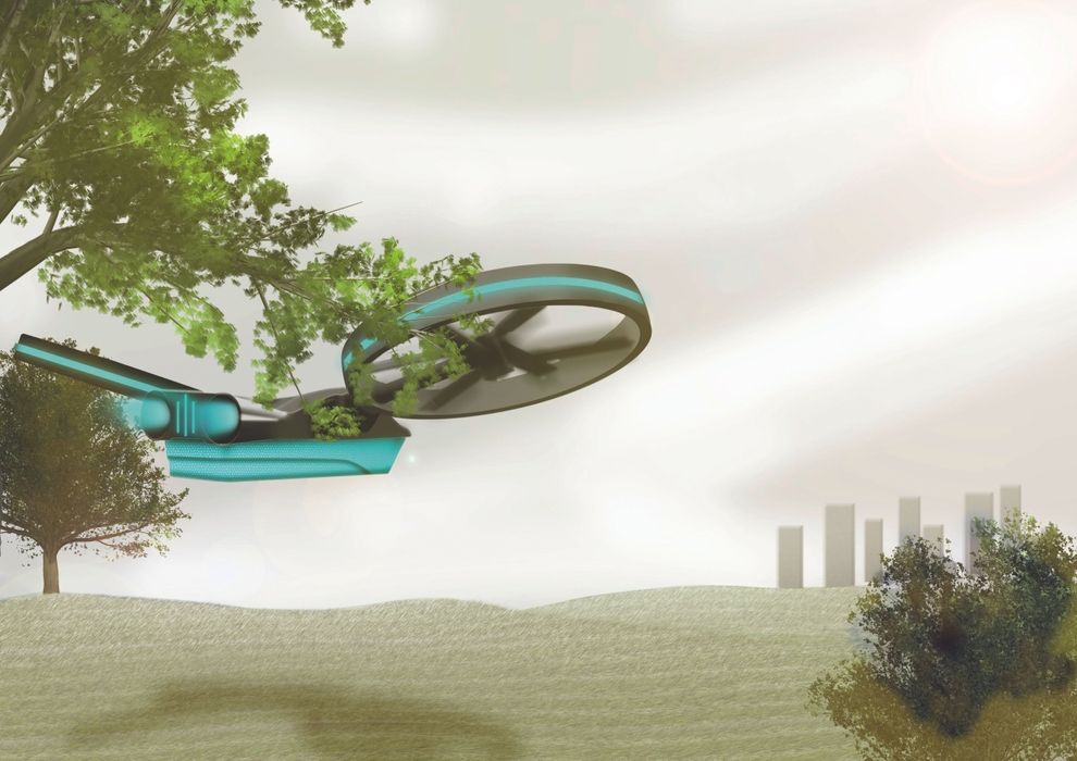 Urban Farming Drones