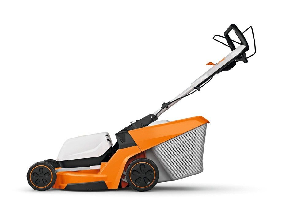 Stihl RMA 448V lawn mower from the side