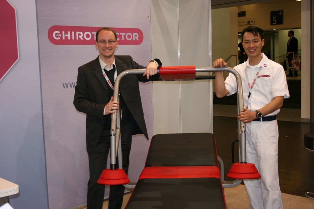 Chirotractor Dr. Chen and Busse Tobias Neuber