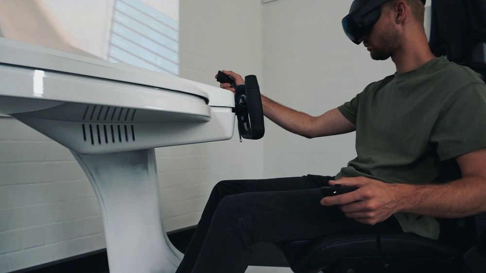 VR in use