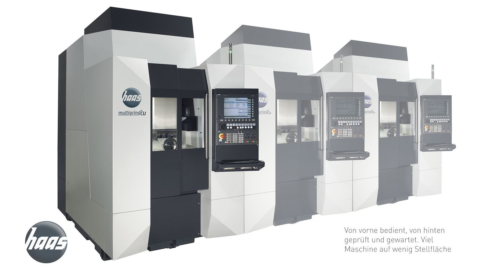 Haas Multigrind CU several machines on a small area