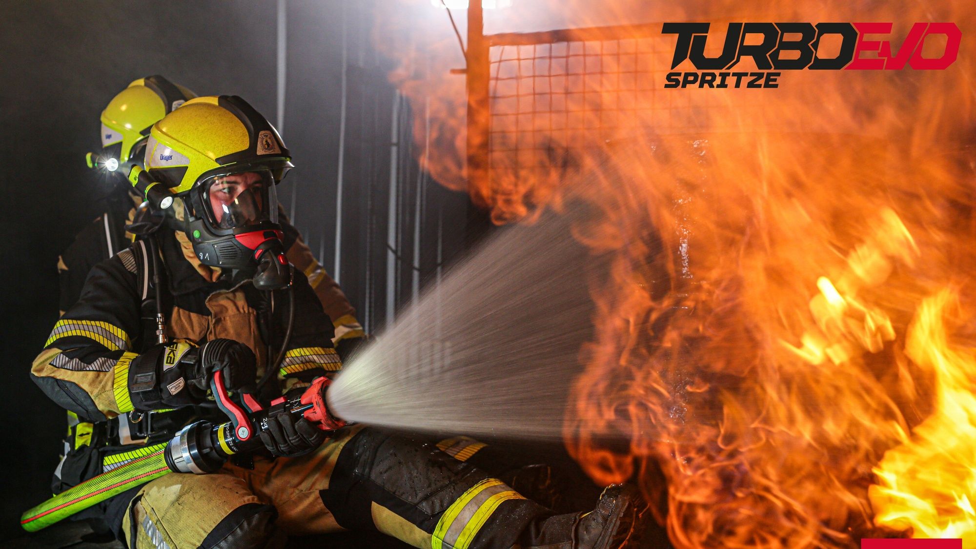 Fire department extinguishes fire with AWG EVO turbo sprayer
