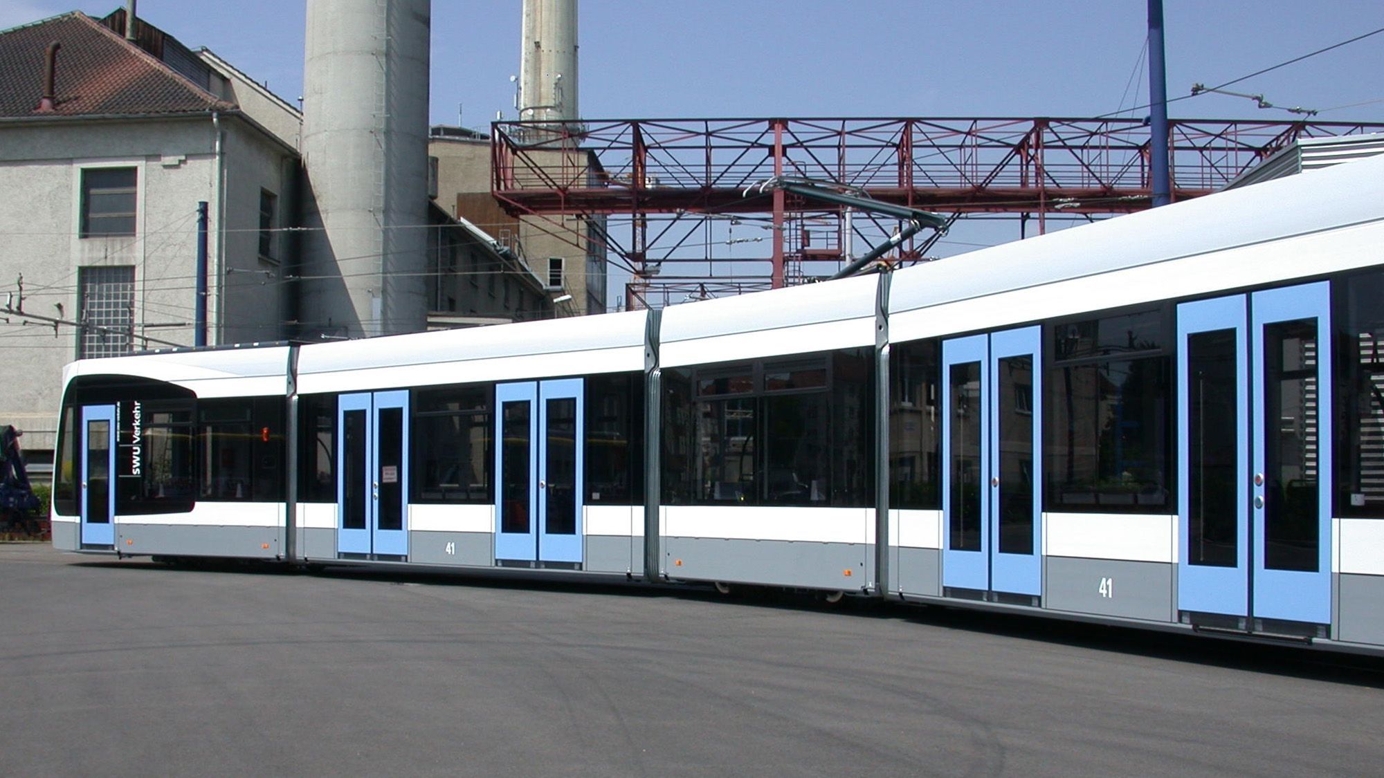 Tramway from the side