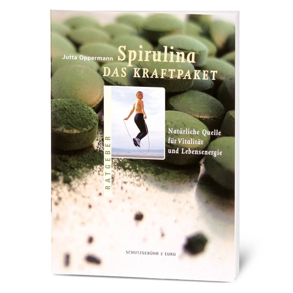 Broschüre Spirulina – Das Kraftpaket, 28 Seiten