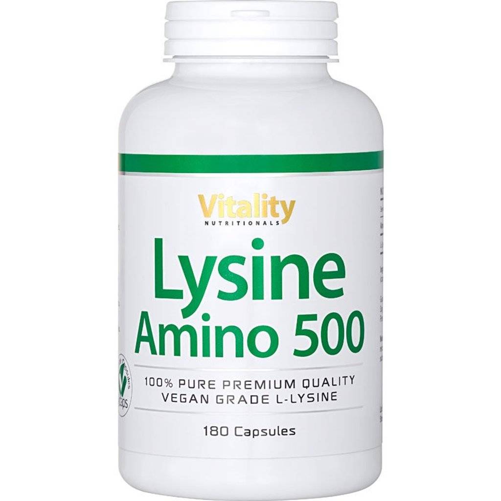 Lysine Amino 500 - 180  Capsules