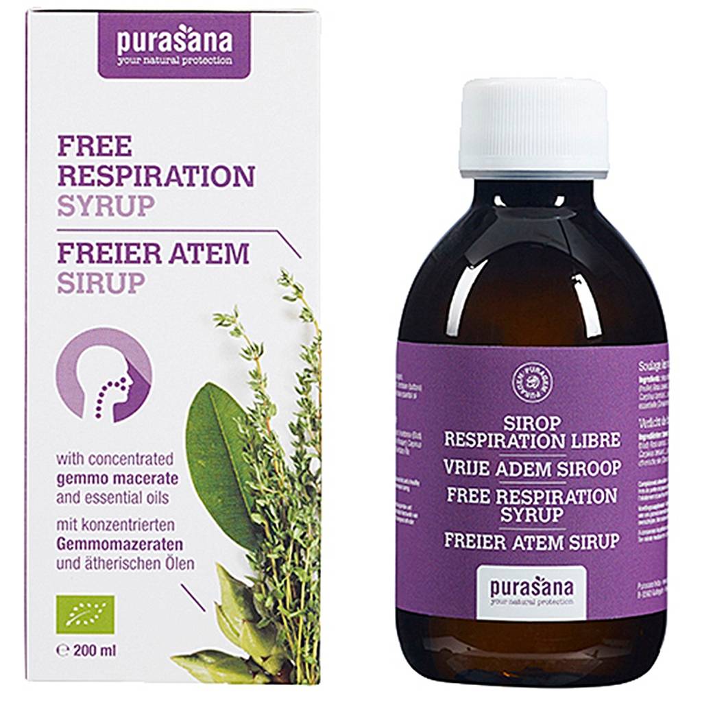 Puragem Free Breath Syrup Organic - 200 ml